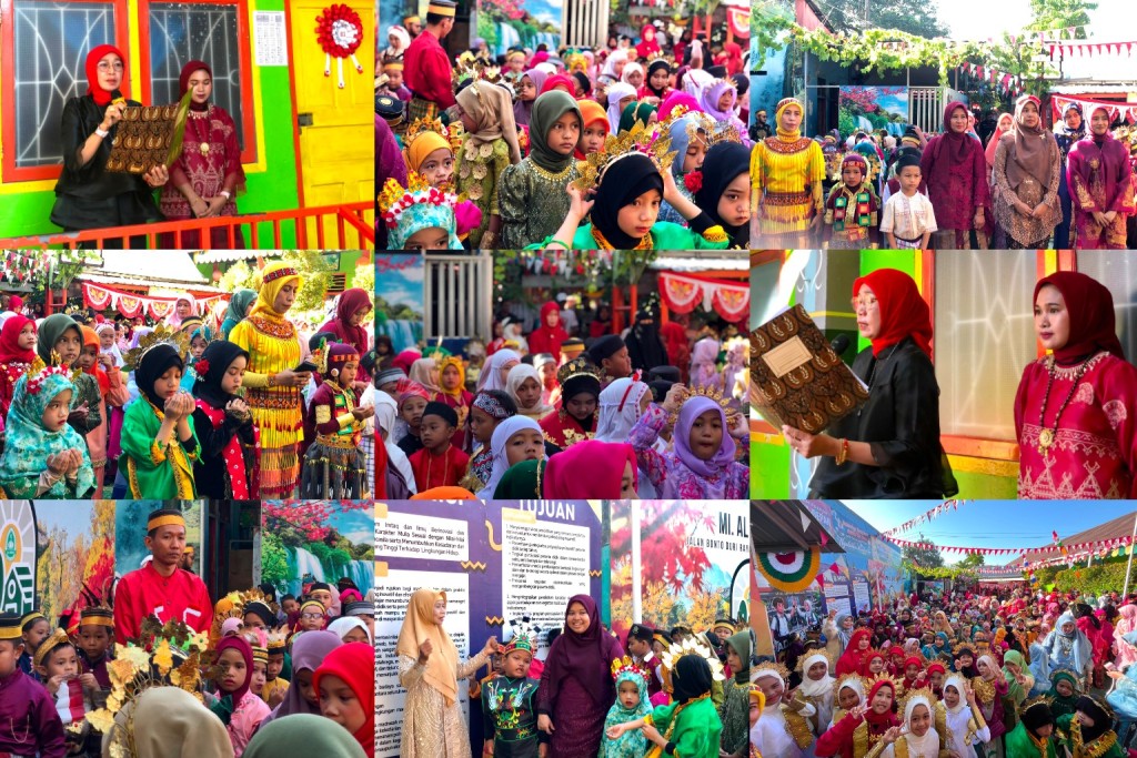 Kemeriahan dan Khidmat Peringatan HUT RI ke-81 di MI Al Abrar Kota Makassar
