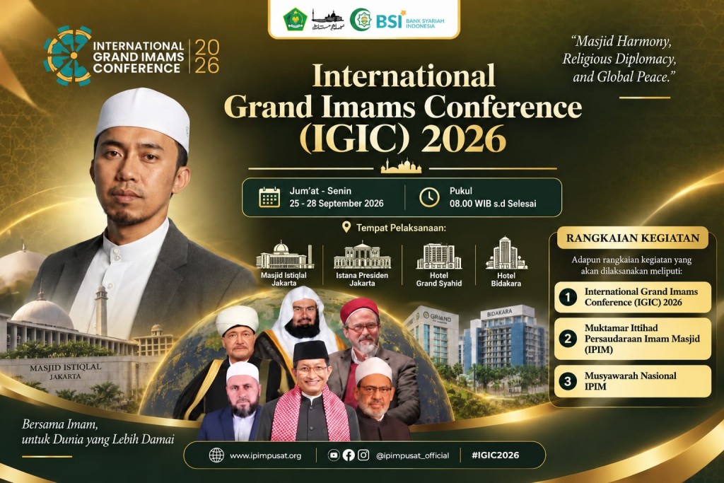 Guru MI Al Abrar Kota Makassar Ikuti International Grand Imams Conference (IGIC) 2026, Forum Global Imam Masjid untuk Perdamaian Dunia